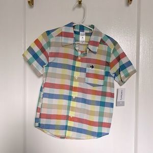 KIDS NWT Carters Button-down Tee